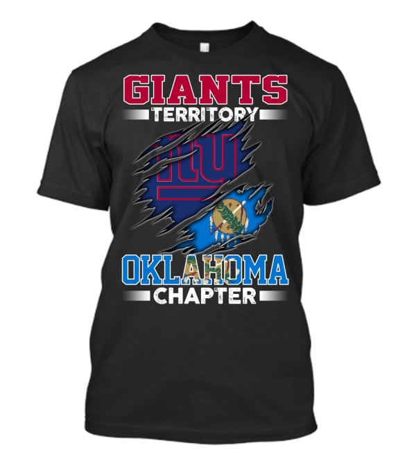 GIANTS Territory New York Oklahoma Chapter T-Shirt