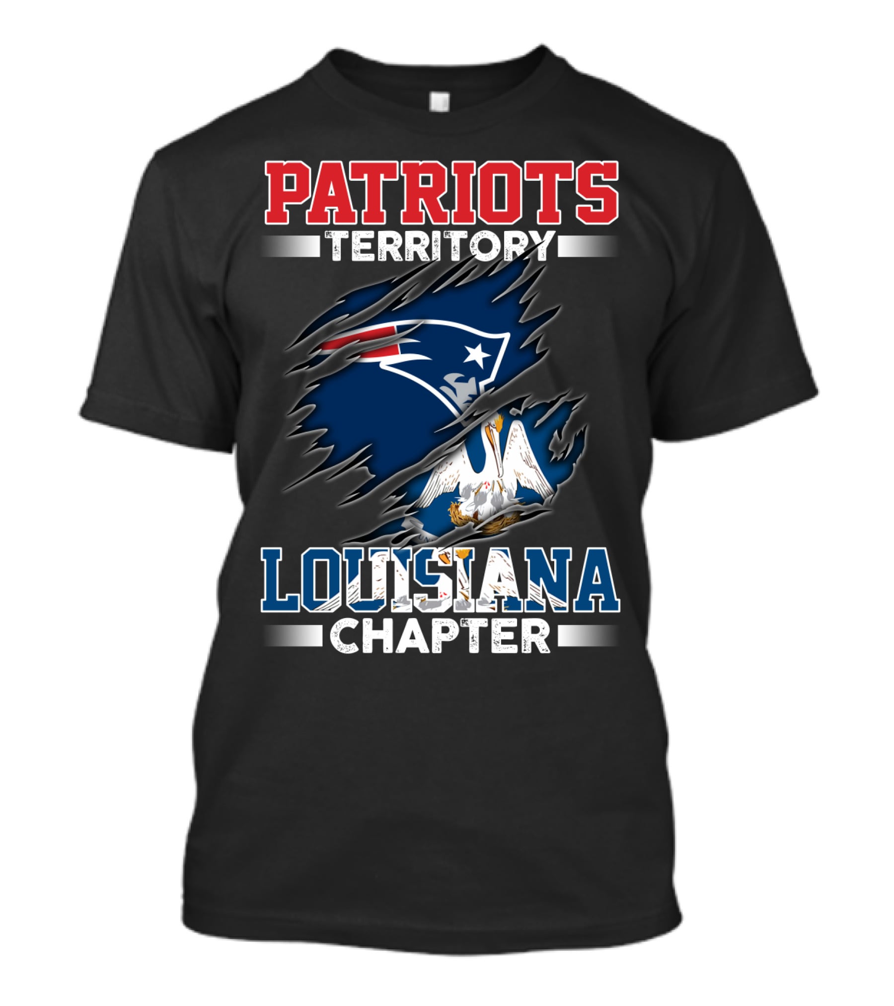 Louisiana Patriots Territory Chapter New England T-Shirt