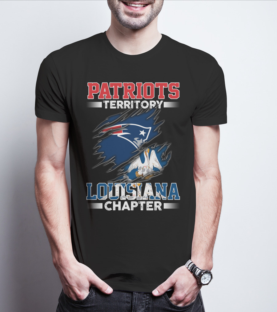 Louisiana Patriots Territory Chapter New England T-Shirt