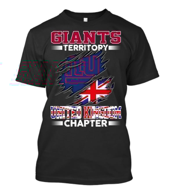 GIANTS Territory NY Logo United Kingdom Chapter T-Shirt