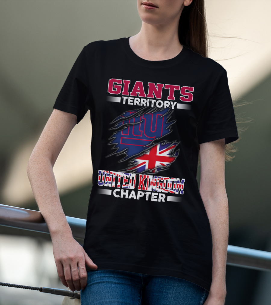 GIANTS Territory NY Logo United Kingdom Chapter T-Shirt