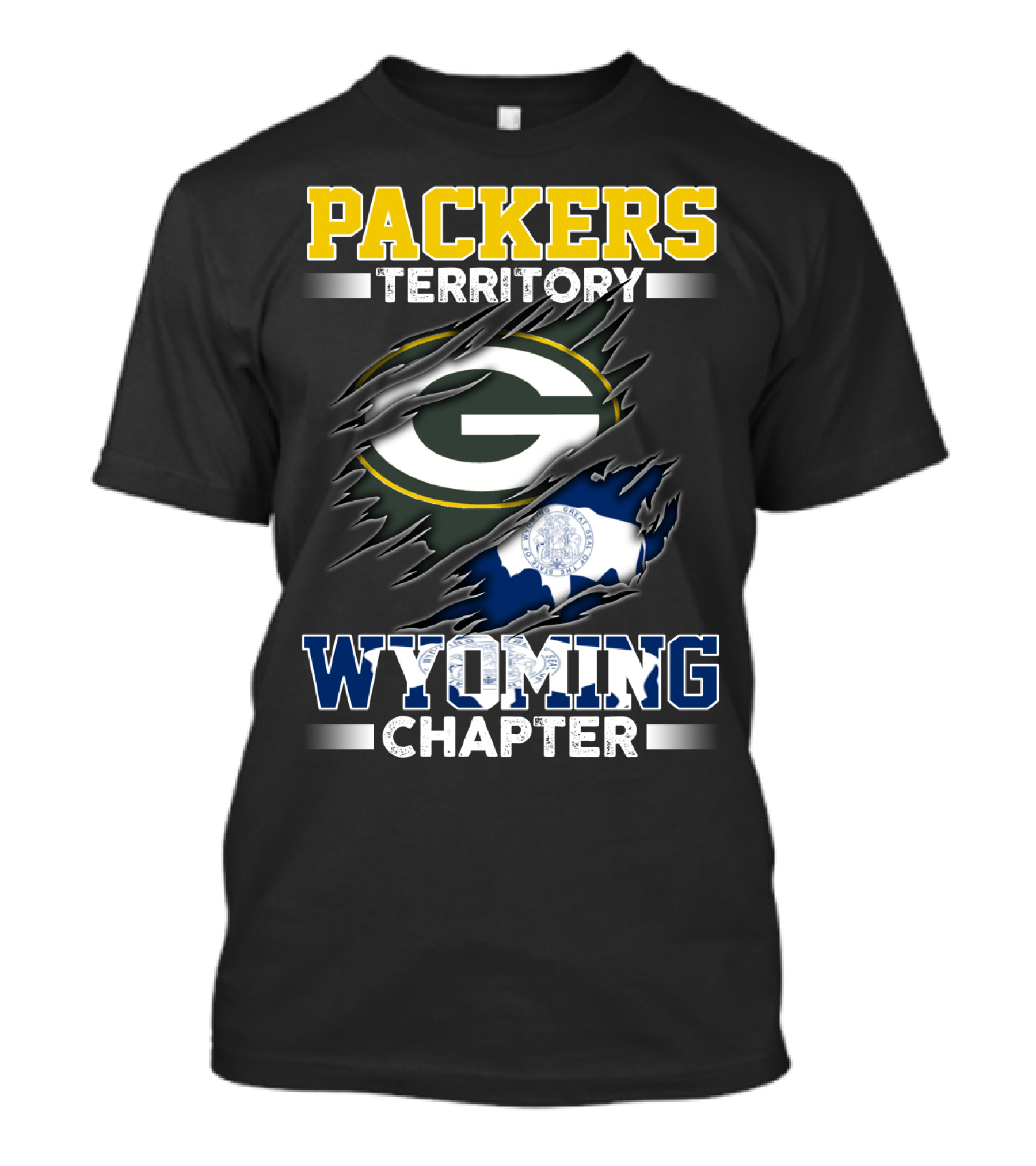 PACKERS TERRITORY WYOMING CHAPTER T-Shirt