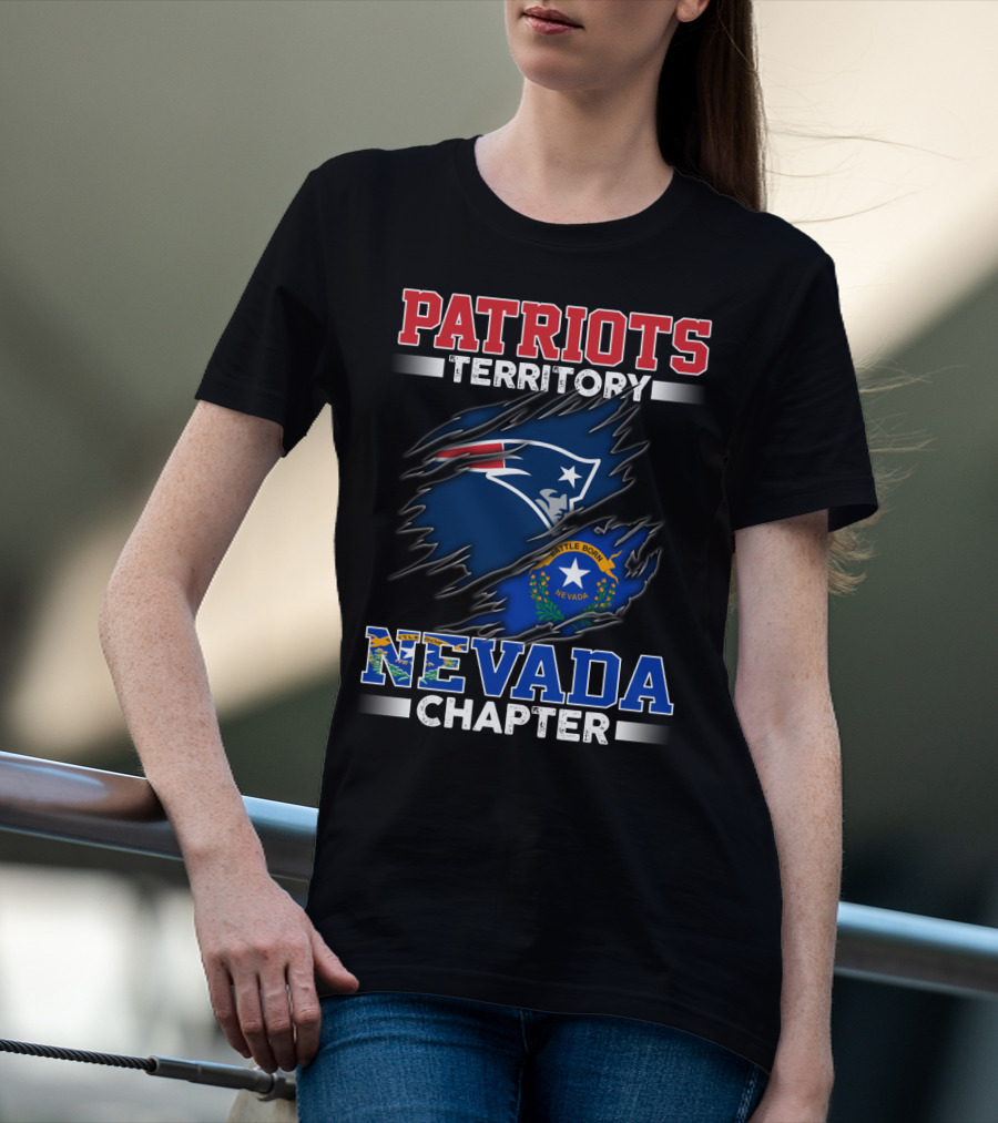 PATRIOTS TERRITORY NEVADA CHAPTER Battle Born T-Shirt