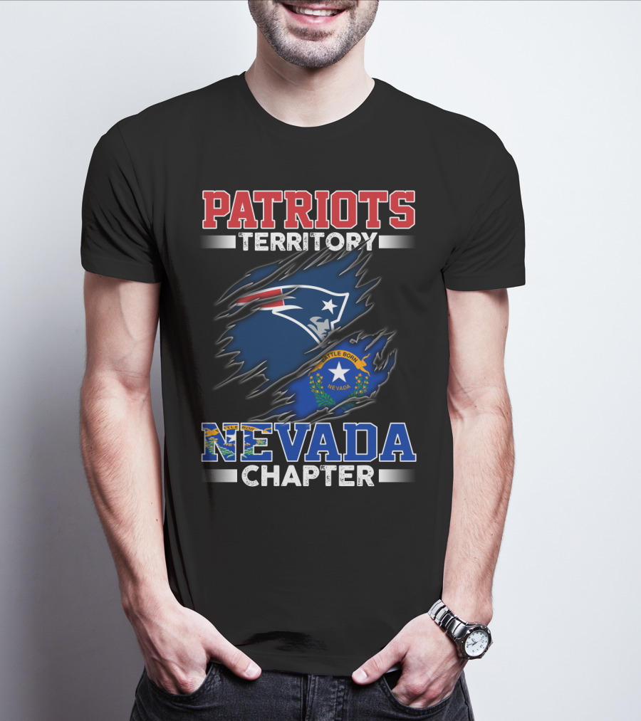 PATRIOTS TERRITORY NEVADA CHAPTER Battle Born T-Shirt