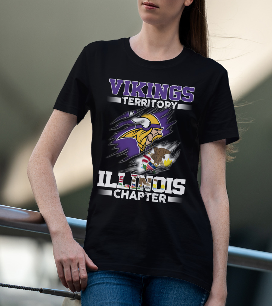 VIKINGS TERRITORY ILLINOIS CHAPTER T-Shirt
