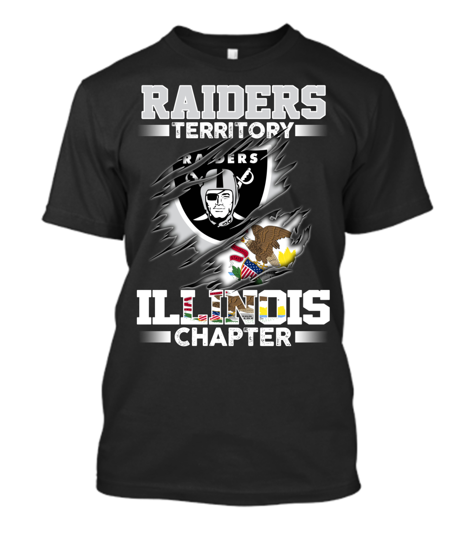 Illinois Raiders Territory Chapter T-Shirt