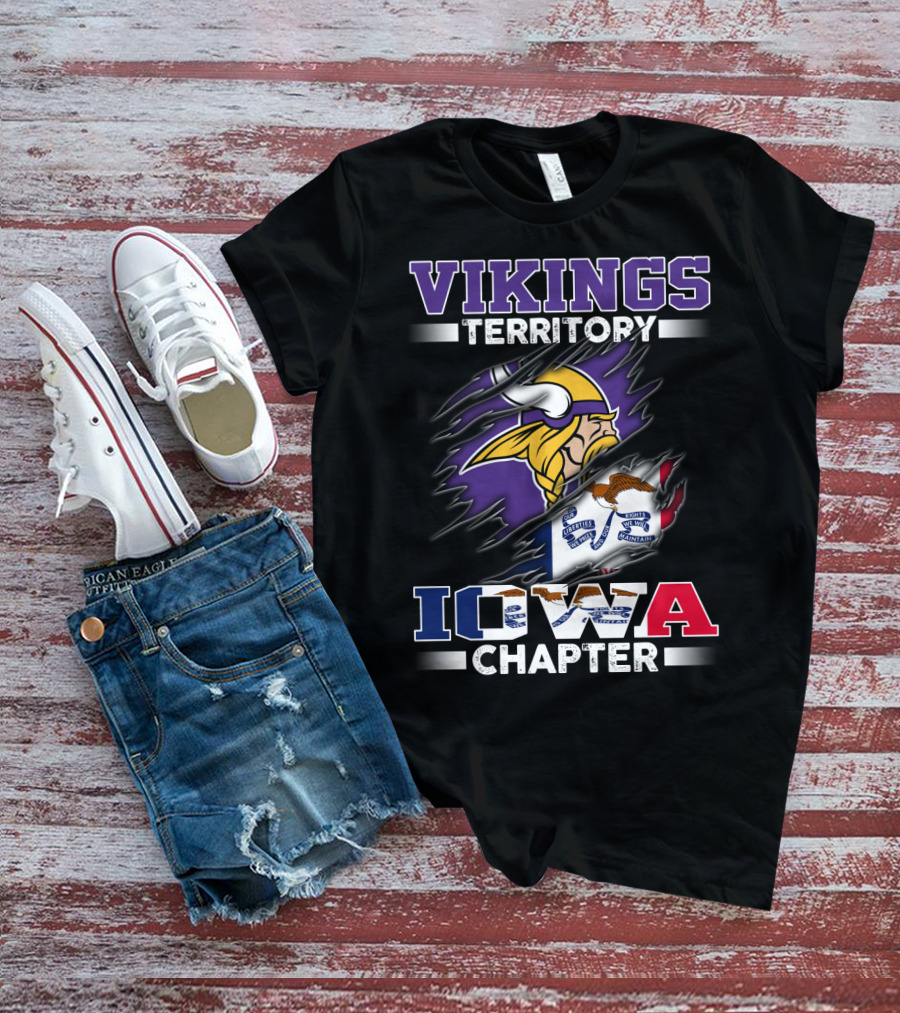 VIKINGS Territory Iowa Chapter T-Shirt