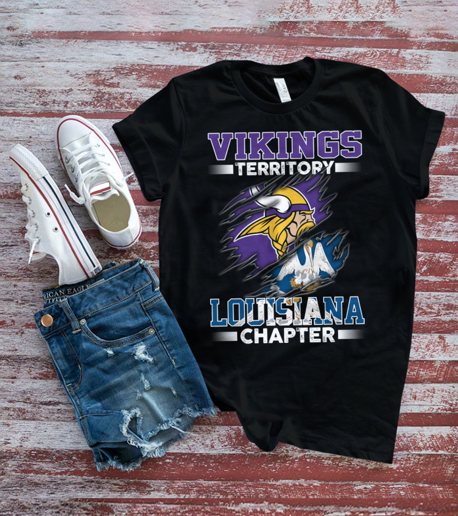 Vikings Territory Louisiana Chapter T-Shirt