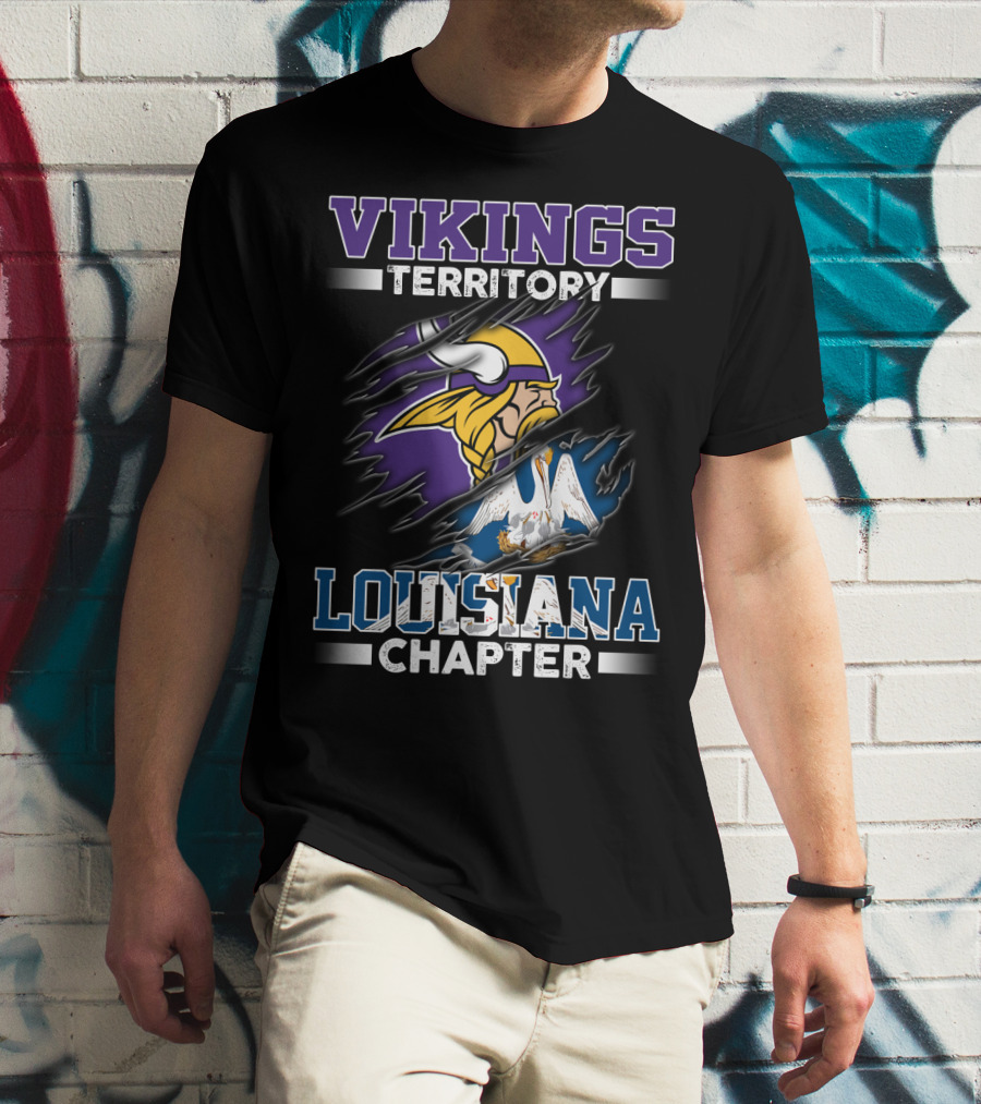 Vikings Territory Louisiana Chapter T-Shirt