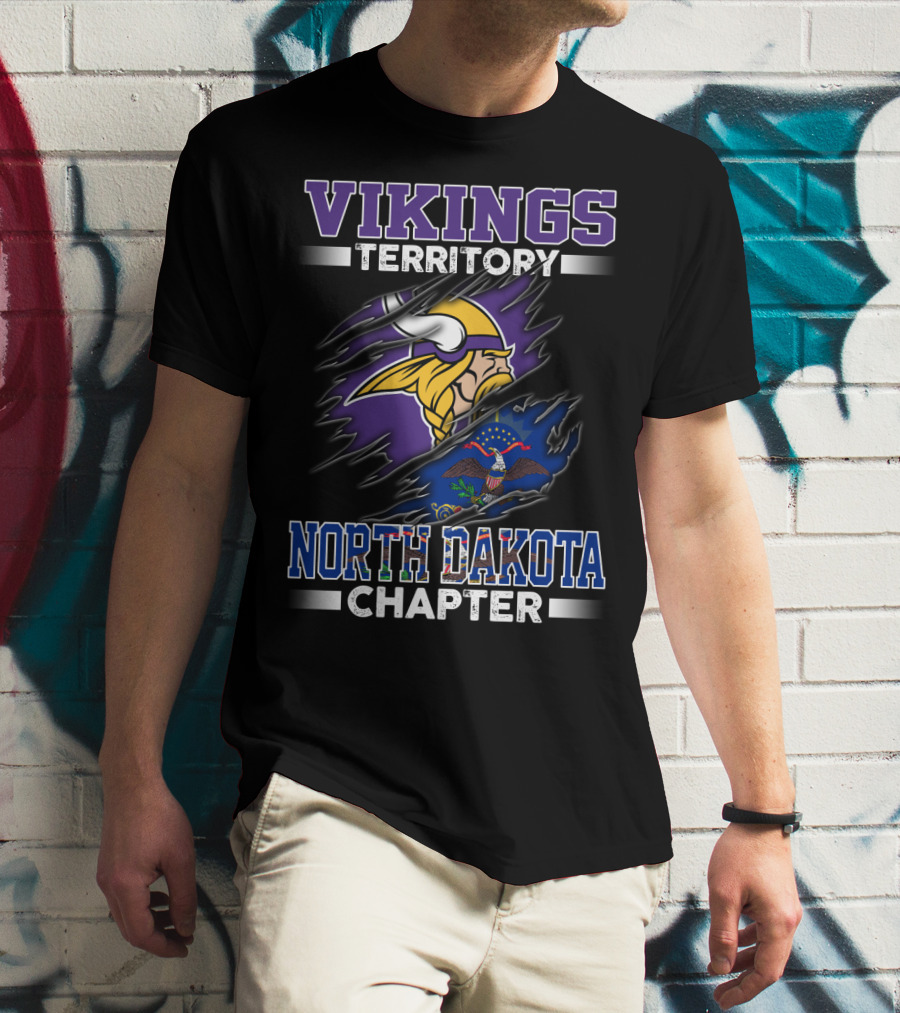 VIKINGS TERRITORY NORTH DAKOTA CHAPTER T-Shirt