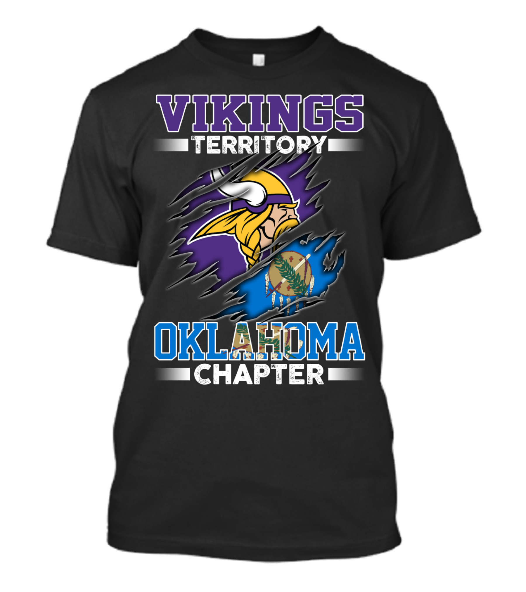 Vikings Territory Oklahoma Chapter T-Shirt