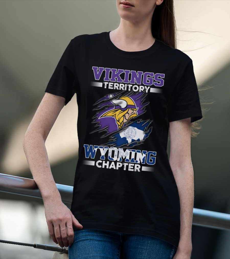 Vikings Territory Wyoming Chapter T-Shirt