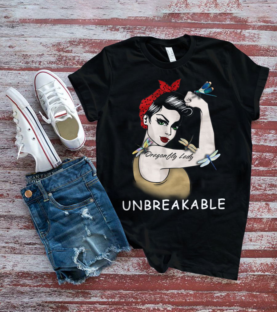 Dragonfly Lady Unbreakable T-Shirt