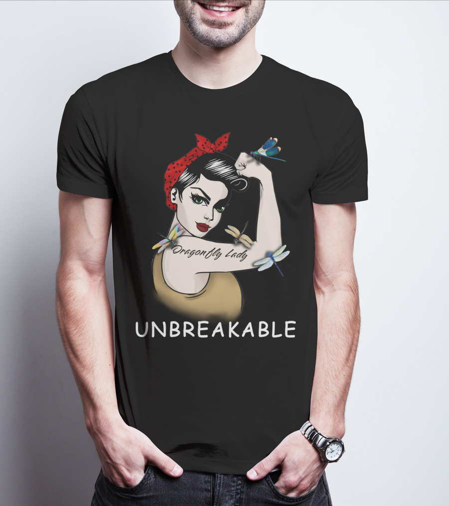 Dragonfly Lady Unbreakable T-Shirt