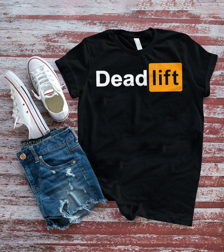 Deadlift Lift Training Strength Fitness W02 T-Shirt