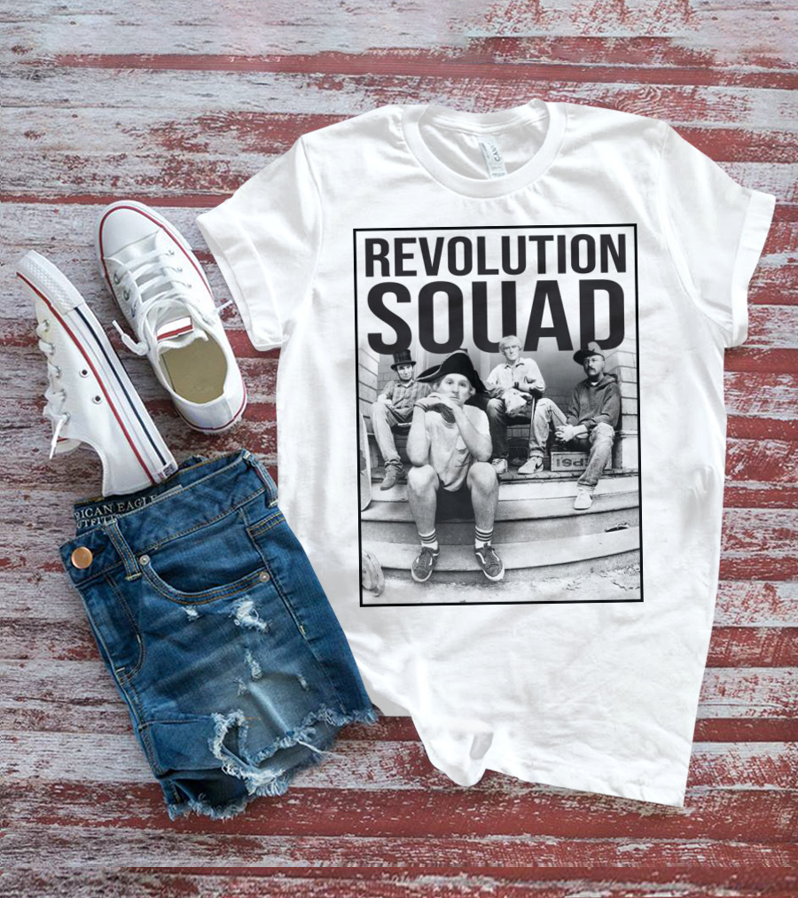 Revolution Squad Colonial Hat Group T-Shirt