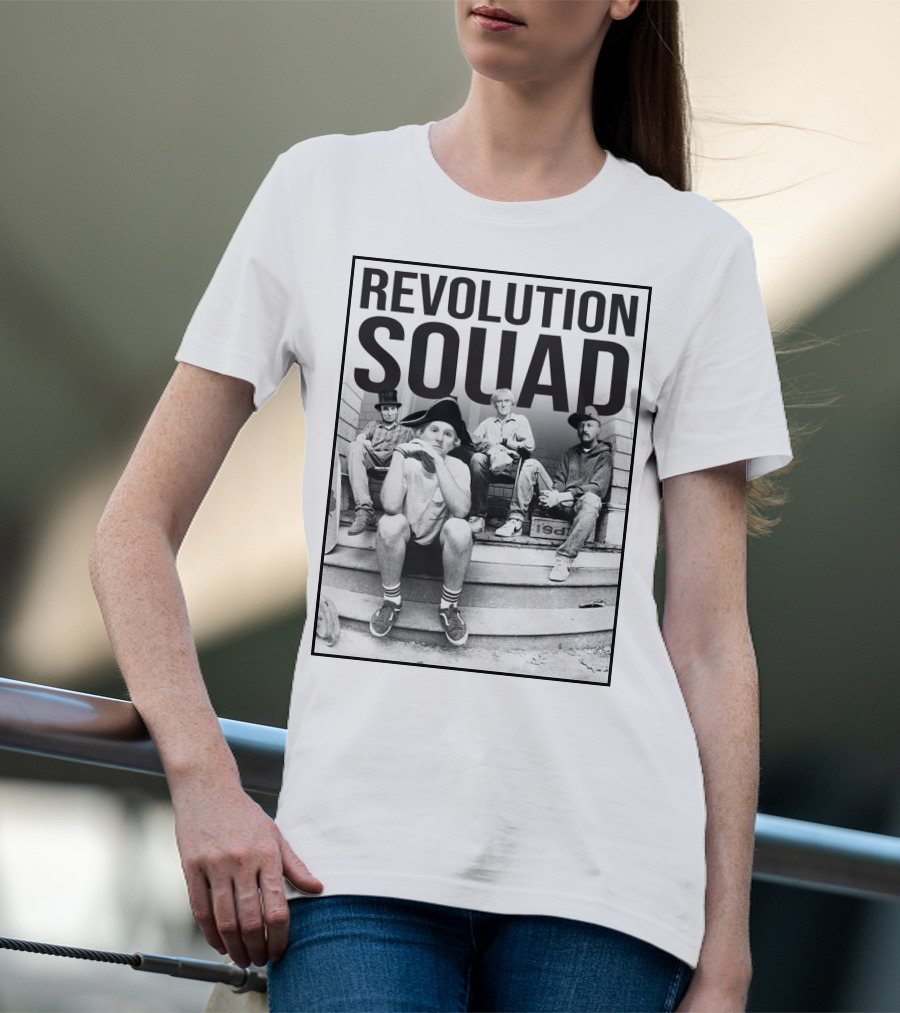 Revolution Squad Colonial Hat Group T-Shirt