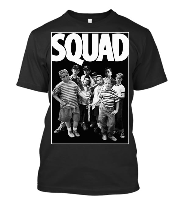 The Sandlot Baseball Squad Classic Movie Kids Team T-Shirt