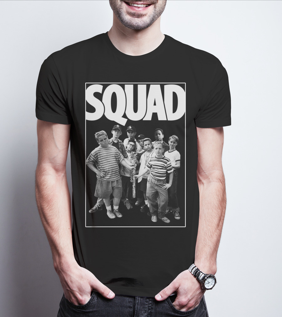 The Sandlot Baseball Squad Classic Movie Kids Team T-Shirt
