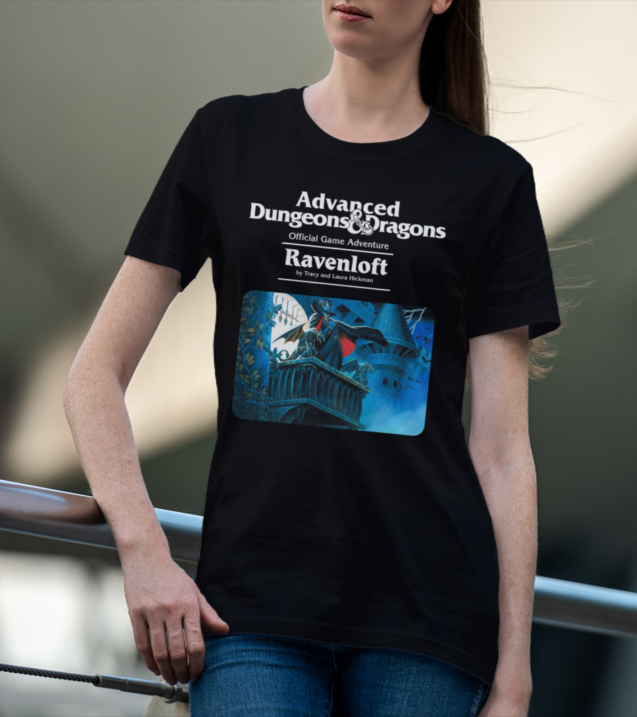 Advanced Dungeons And Dragons Official Game Adventure Ravenloft By Tracy And Laura Hickman T-Shirt