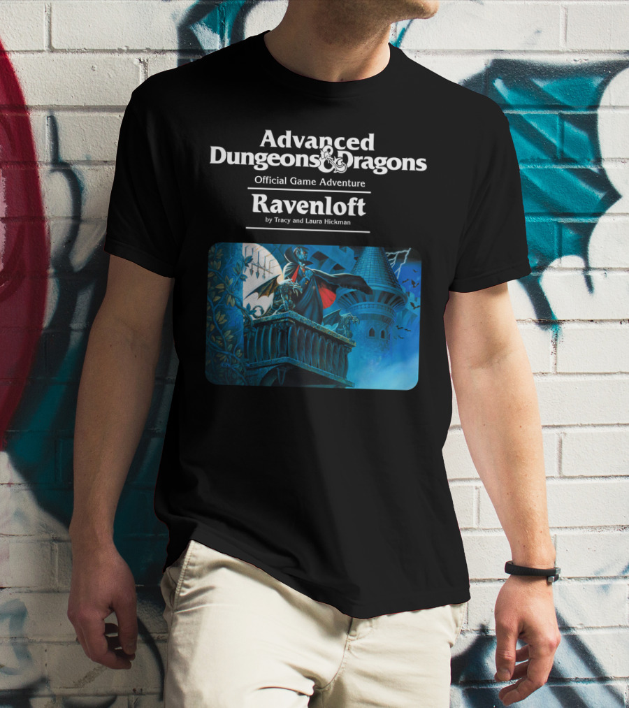 Advanced Dungeons And Dragons Official Game Adventure Ravenloft By Tracy And Laura Hickman T-Shirt