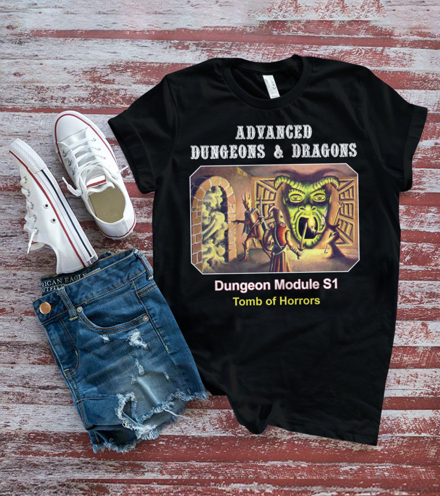 Advanced Dungeons And Dragons Dungeon Module S1 Tomb Of Horrors T-Shirt