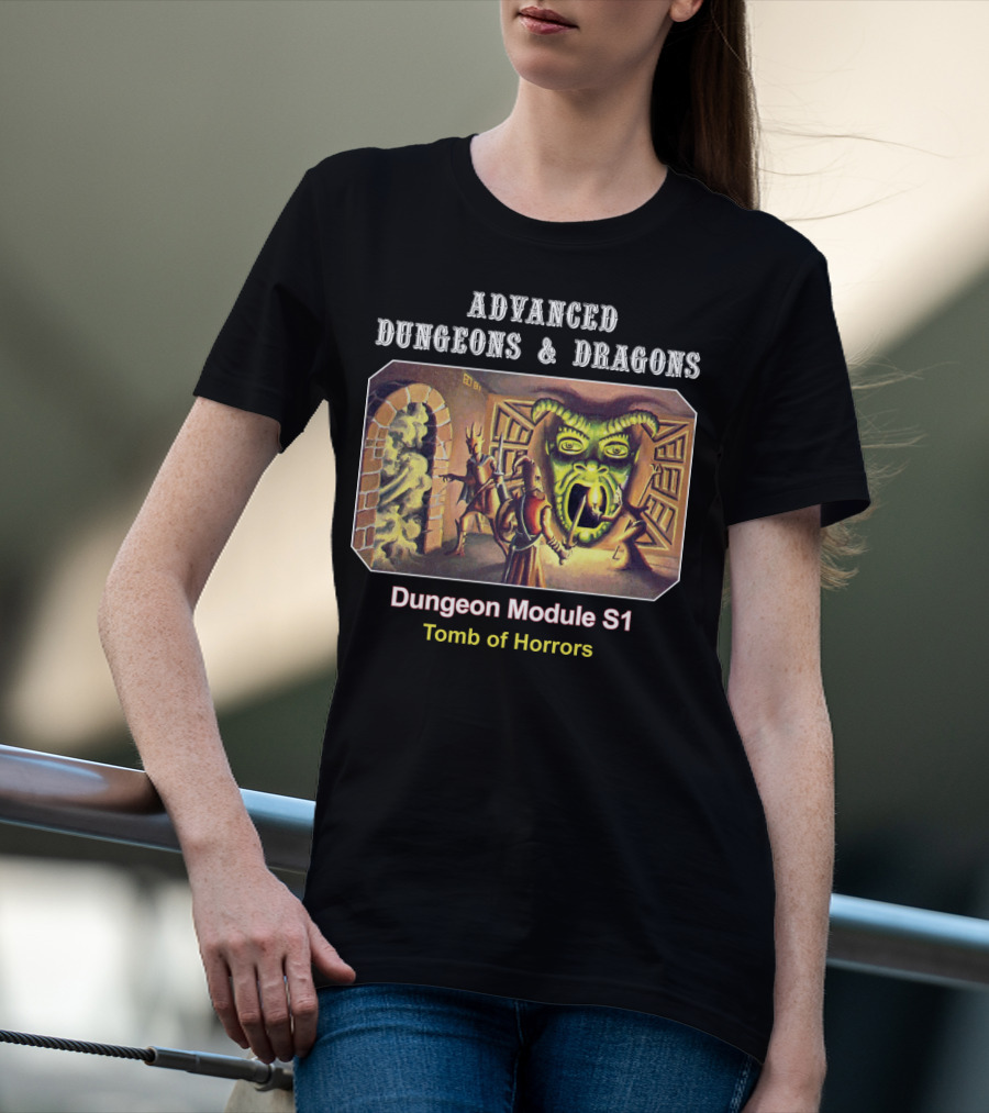 Advanced Dungeons And Dragons Dungeon Module S1 Tomb Of Horrors T-Shirt