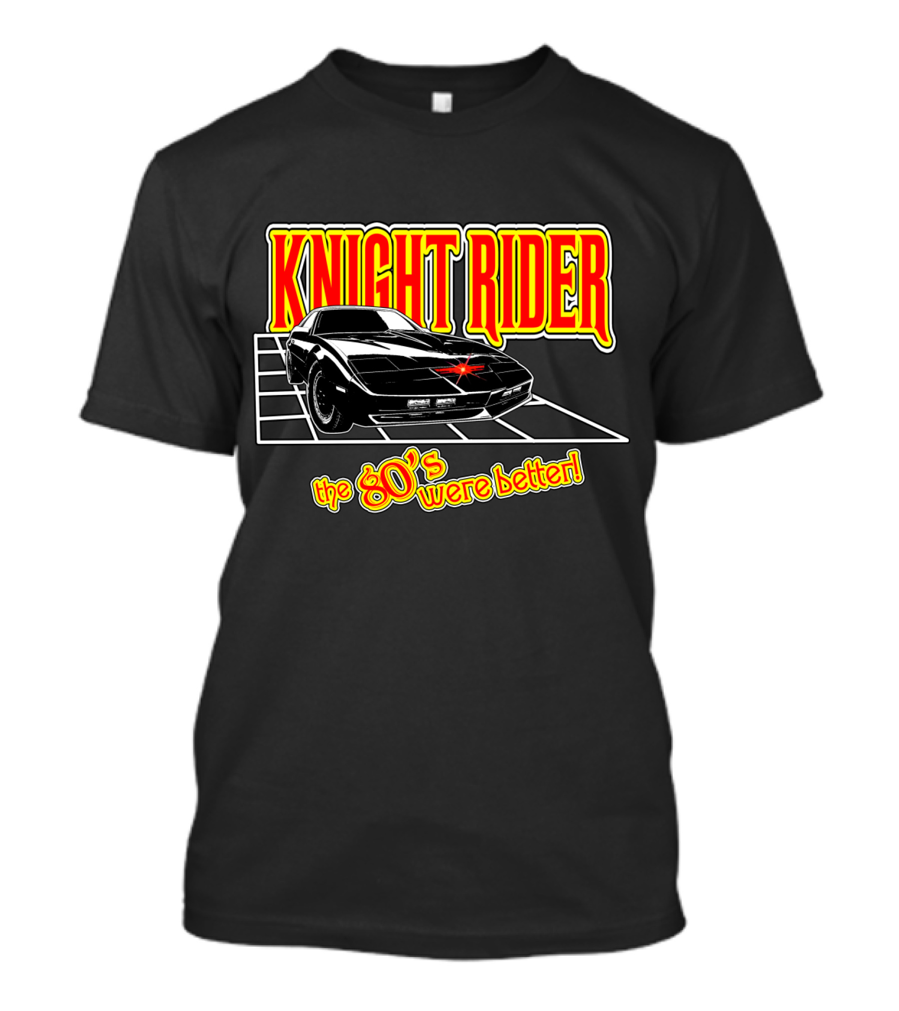 Knight Rider 80's Were Better Retro Car T-Shirt