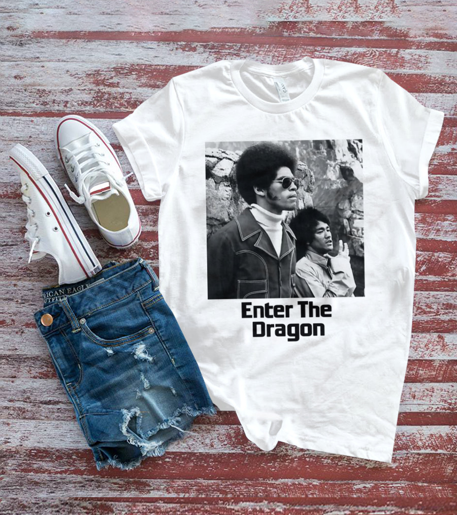Enter The Dragon Bruce Lee Vintage Scene T-Shirt