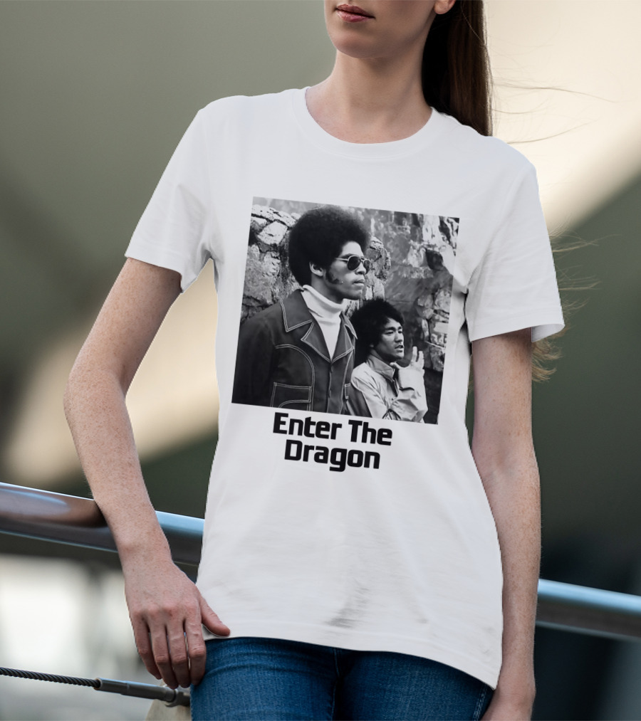 Enter The Dragon Bruce Lee Vintage Scene T-Shirt