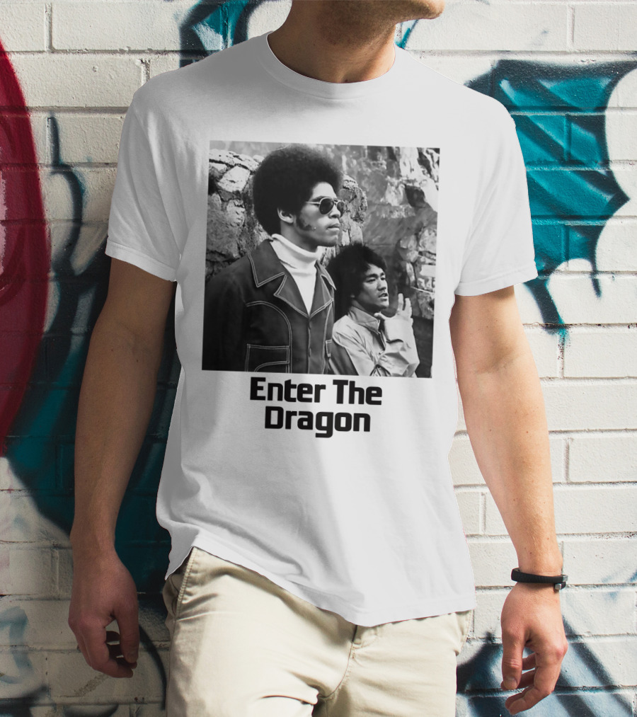 Enter The Dragon Bruce Lee Vintage Scene T-Shirt