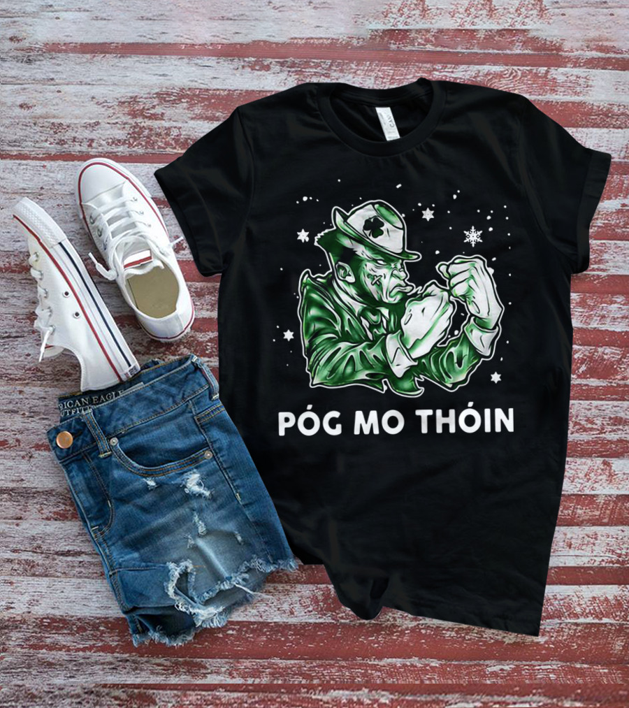 An Ordinary Man Póg Mo Thóin Fighting Irishman T-Shirt