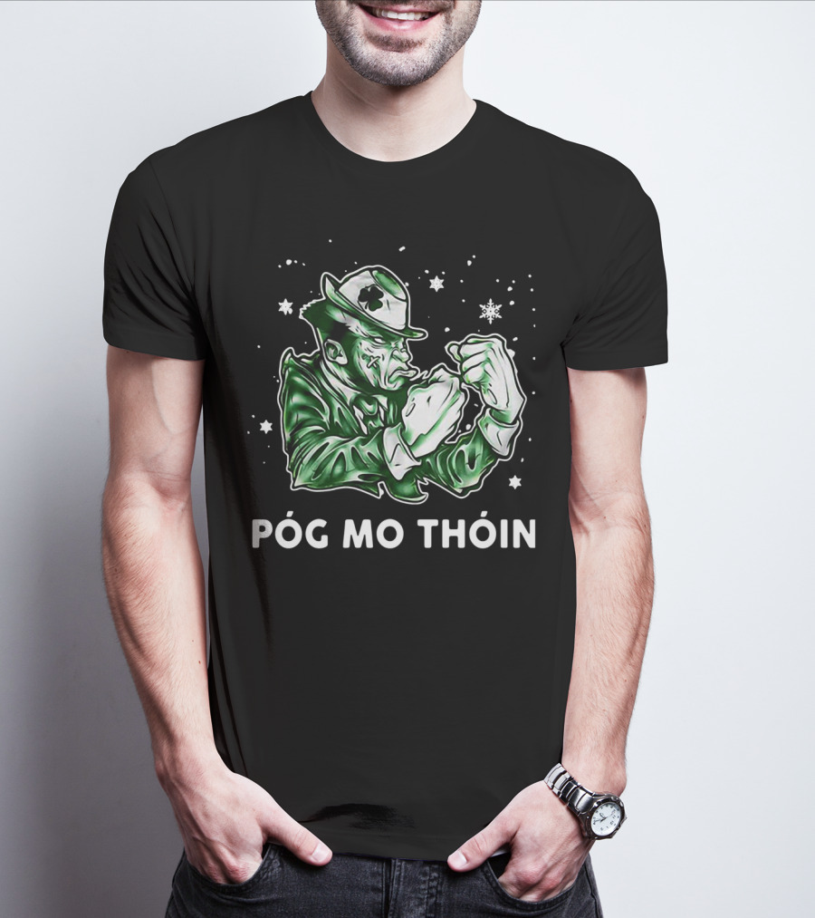 An Ordinary Man Póg Mo Thóin Fighting Irishman T-Shirt
