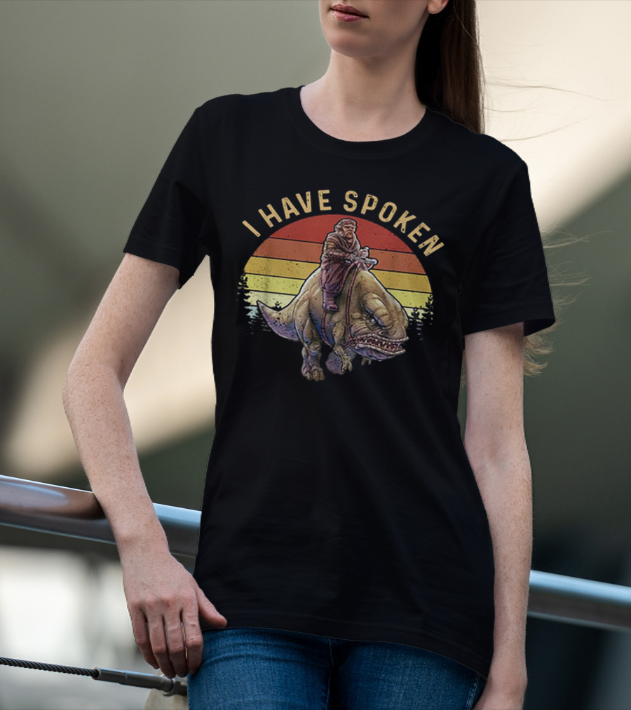 Kuill The Mandalorian I Have Spoken Retro Sunset T-Shirt