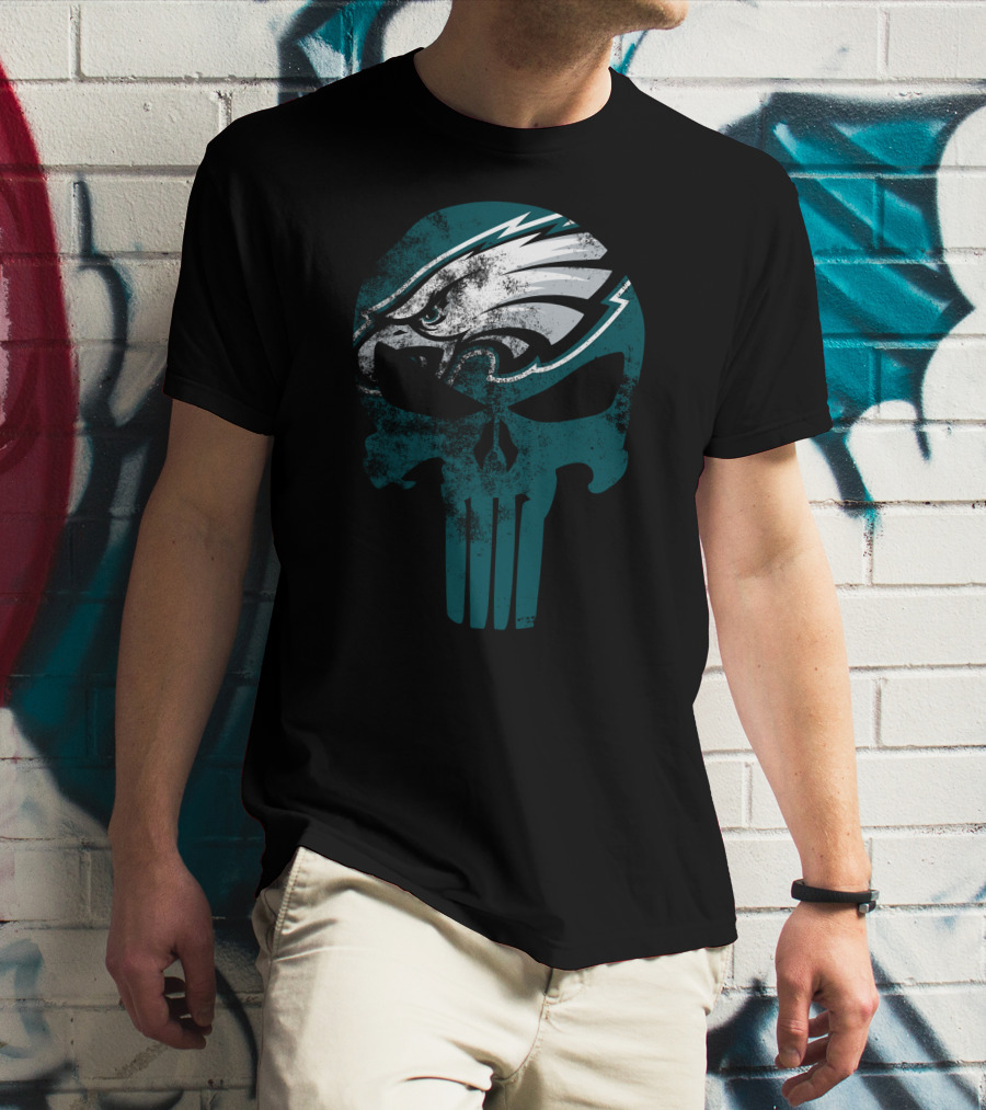 Eagles Skull Punisher T-Shirt