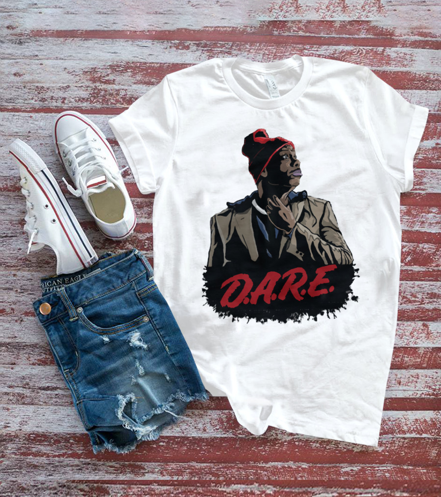 D.A.R.E Iconic Style Streetwear Beanie And Jacket T-Shirt