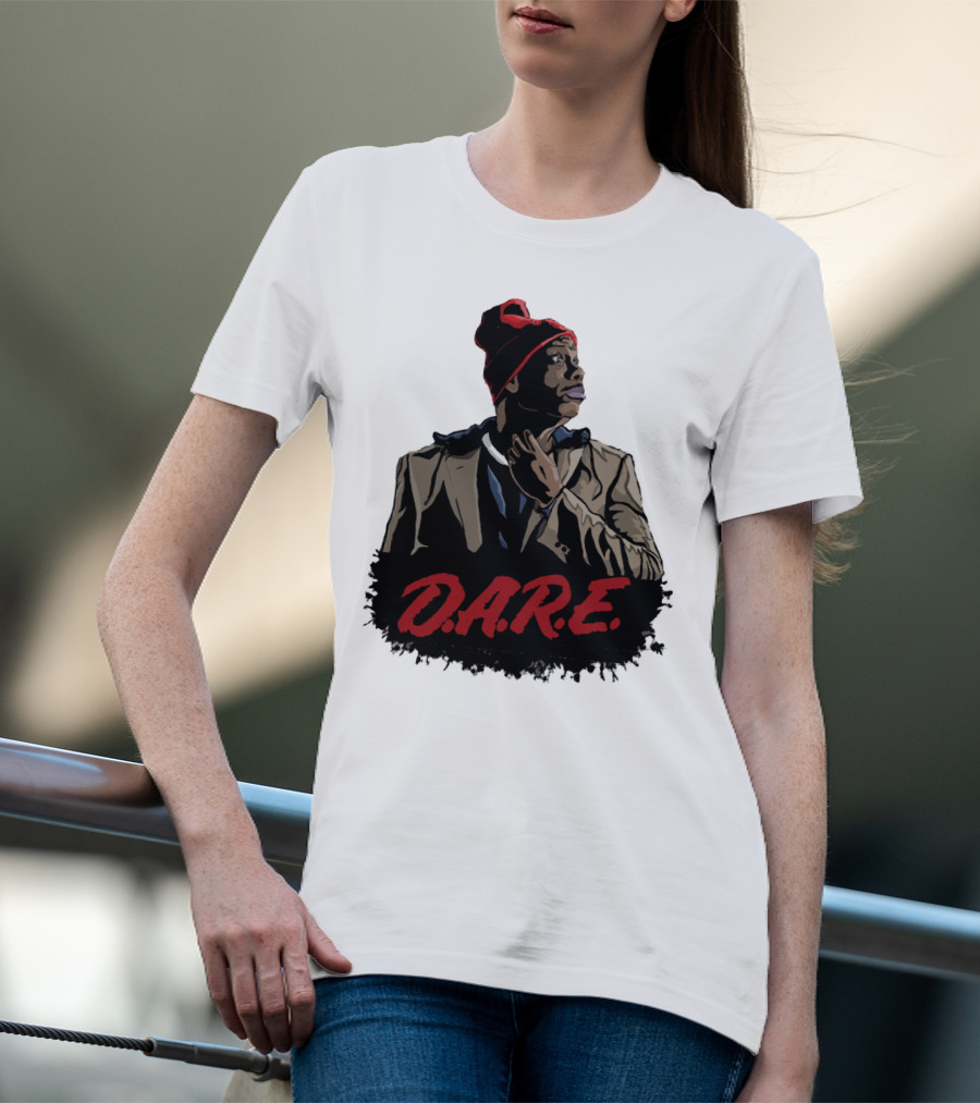 D.A.R.E Iconic Style Streetwear Beanie And Jacket T-Shirt