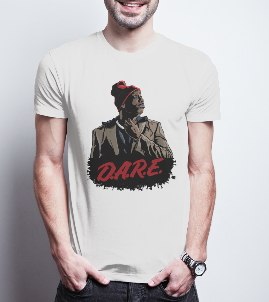 D.A.R.E Iconic Style Streetwear Beanie And Jacket T-Shirt