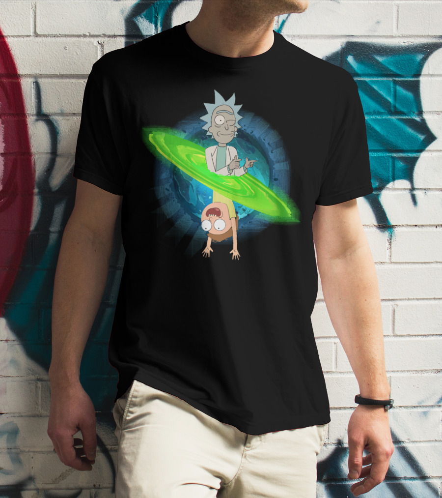 Rick Morty Portal Adventure T-Shirt