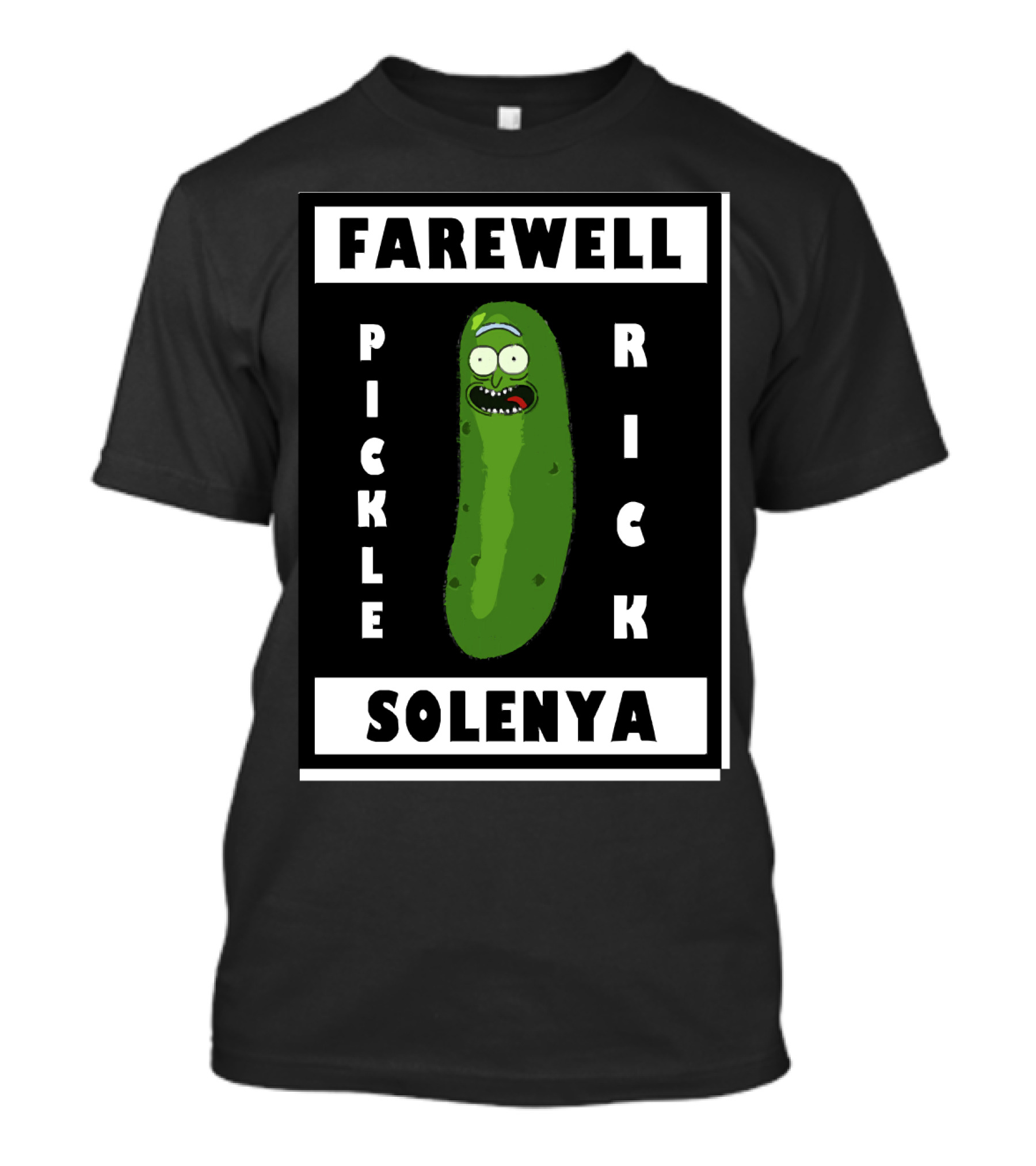 Farewell Pickle Rick Solenya T-Shirt