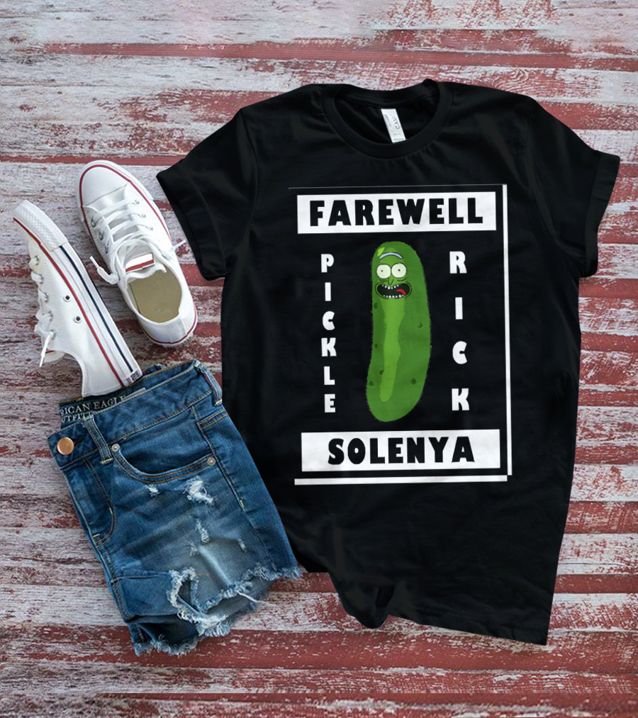 Farewell Pickle Rick Solenya T-Shirt