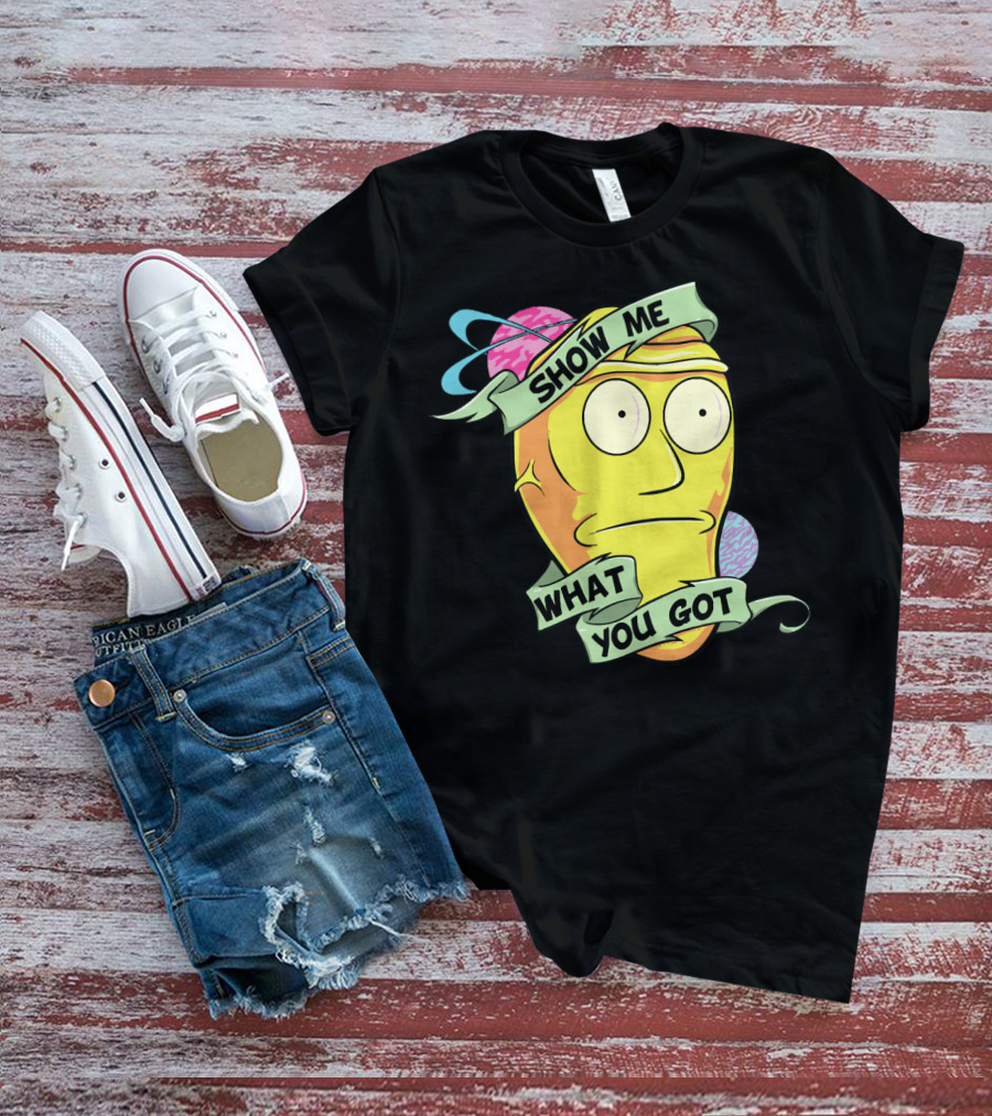 Show Me What You Got Head With Planets T-Shirt