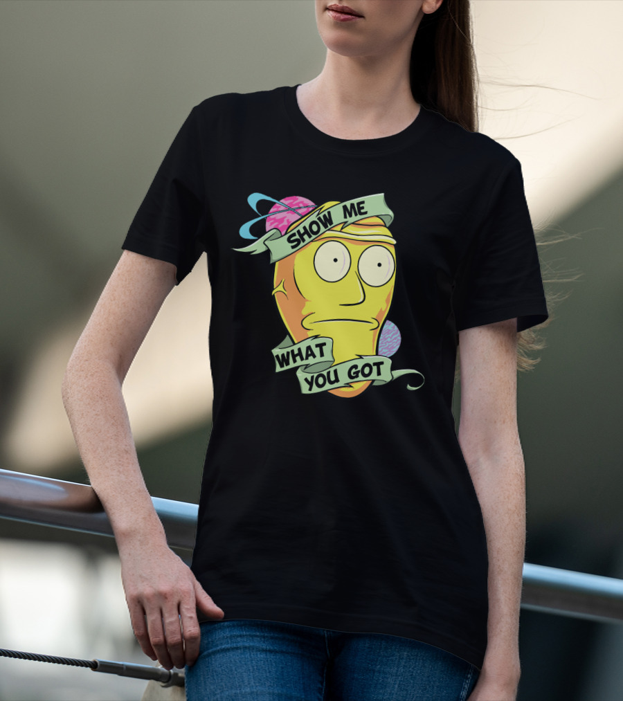 Show Me What You Got Head With Planets T-Shirt