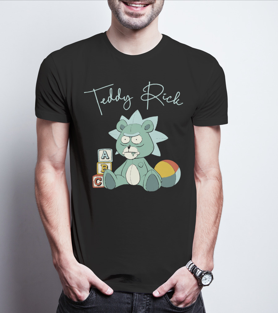 Teddy Rick ABC Blocks And Multicolor Ball T-Shirt