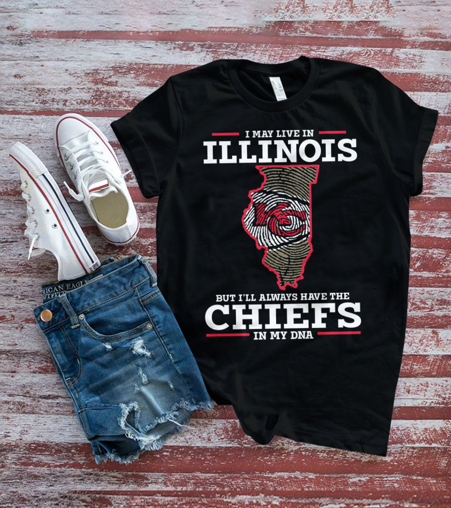 ILLINOIS CHIEFS IN MY DNA T-Shirt
