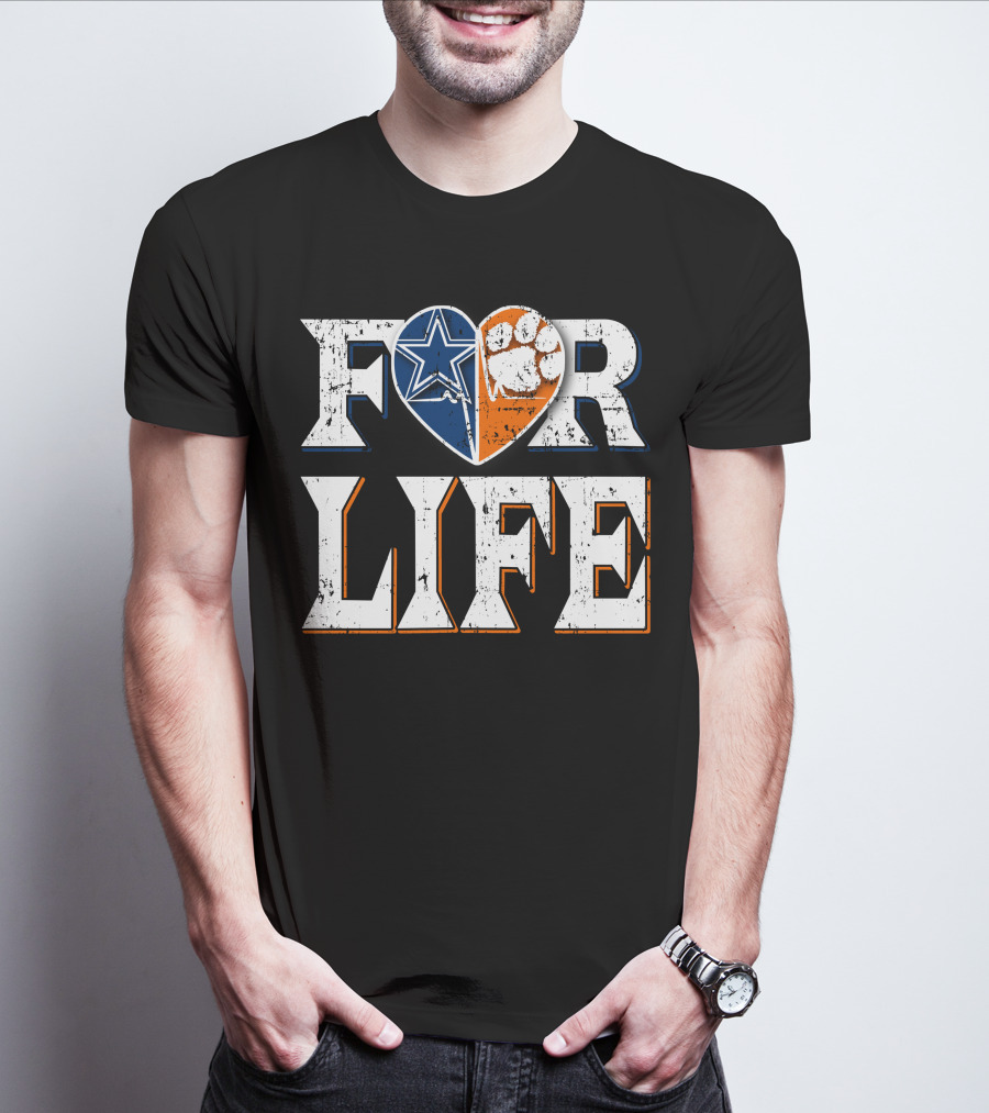 For Life Cowboys Clemson T-Shirt