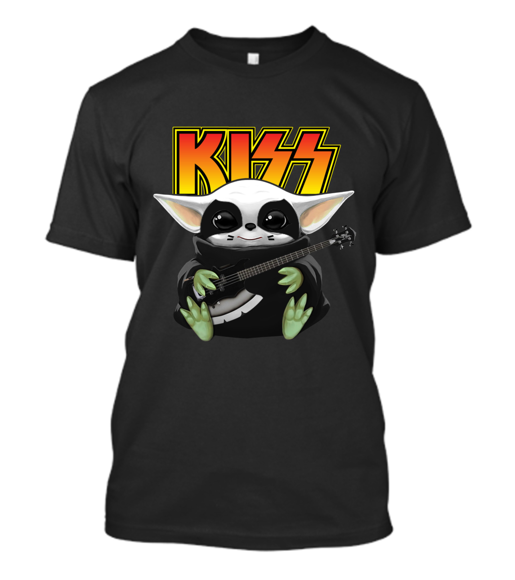 KISS Eric Singer Baby Alien With Guitar T-Shirt