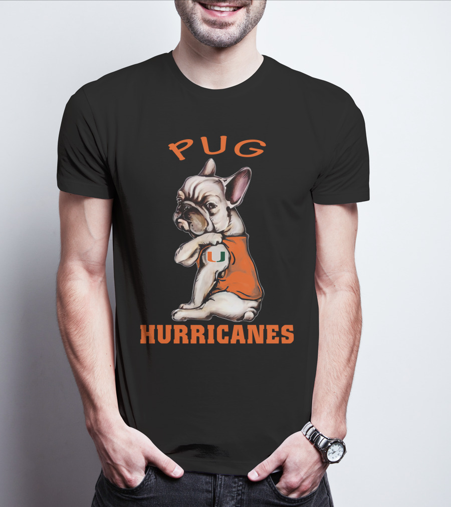Pug Hurricanes Ncaa Mh T-Shirt