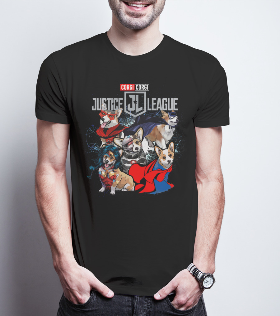 Corgi Justice League Superhero Dh 55 Jl T-Shirt