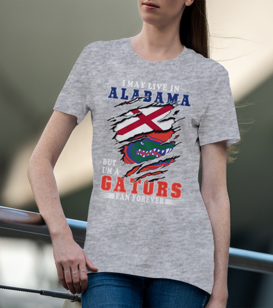 Alabama Resident Loyal Gators Fan Forever T-Shirt